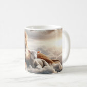 Lion and Lamb Coffee Mok (Voorkant rechts)