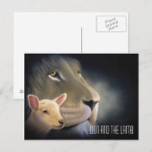 Lion and the Lamb Briefkaart (Voorkant / Achterkant)