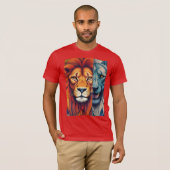 Lion Animal Kingdom Tshirt ontwerp (Voorkant volledig)