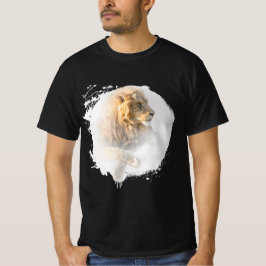 Lion Animal Vie Sauvage Jungle Nature Safari T-shirt