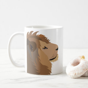 Lion Animal Wildlife Big Cat Lover Koffiemok