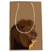 Lion Animal Wildlife Lion Medium Cadeauzakje (Voorkant)