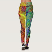 Lion arc-en-ciel Leggings (Dos)