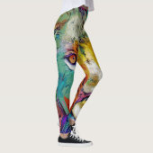 Lion arc-en-ciel Leggings (Droite)