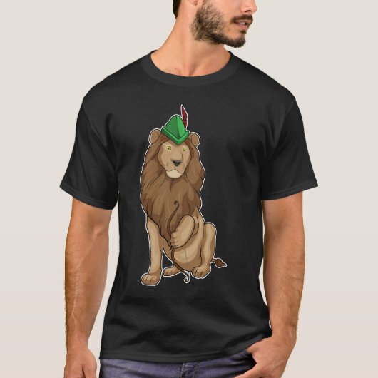 Lion Archer Bow T-shirt (Voorkant)
