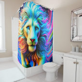 Lion Art Douchegordijn (In situ)