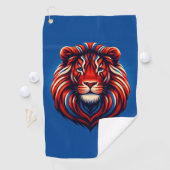 Lion Art Golfhanddoek (Insitu)