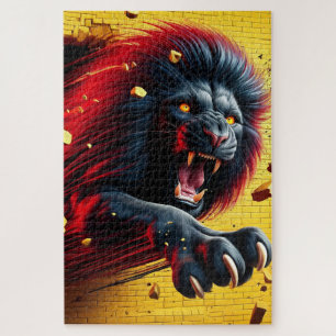 Lion Art Legpuzzel