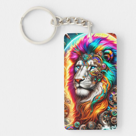 Lion Art Sleutelhanger (Voorkant)
