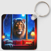 Lion Art Sleutelhanger (Achterkant)