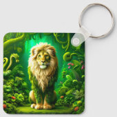 Lion Art Sleutelhanger (Achterkant)