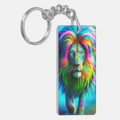 Lion Art Sleutelhanger (Voorkant Links)