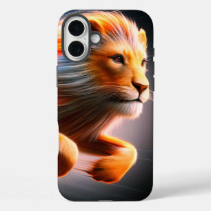 Lion Art telefoonhoesje iPhone 16 Plus Hoesje