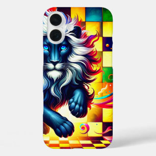 Lion Art telefoonhoesje iPhone 16 Plus Hoesje