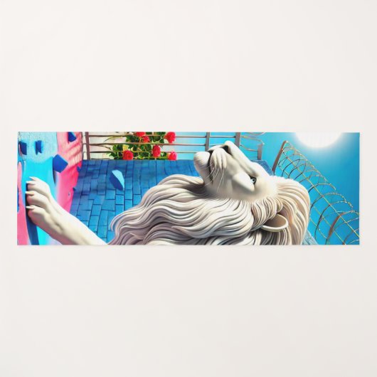 Lion Art Yogamat (Voorkant (horizontaal))