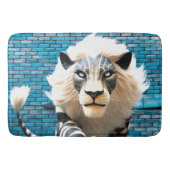 Lion Artwork Badmat (Voorkant)
