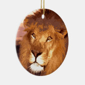 Lion Artwork Keramisch Ornament (Rechts)