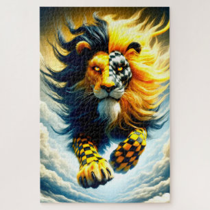 Lion Artwork Legpuzzel