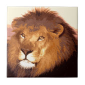 Lion Artwork Tegeltje (Voorkant)