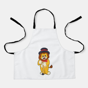 Lion as Gentleman with Pet Schort