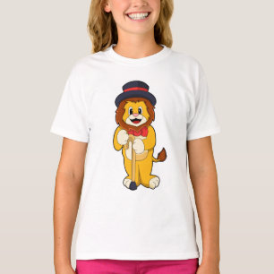 Lion as Gentleman with Pet T-shirt