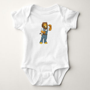 Lion as Handyman Screwdriver Romper