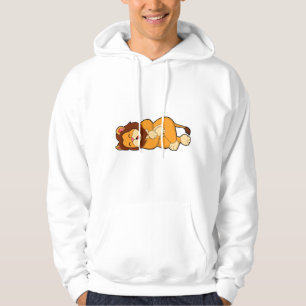 Lion at Sleeping Hoodie