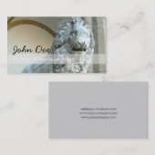 Lion Attorney visitekaartje (Voorkant / Achterkant)