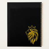Lion Avec Couronne - Style Or 2 (Dos)