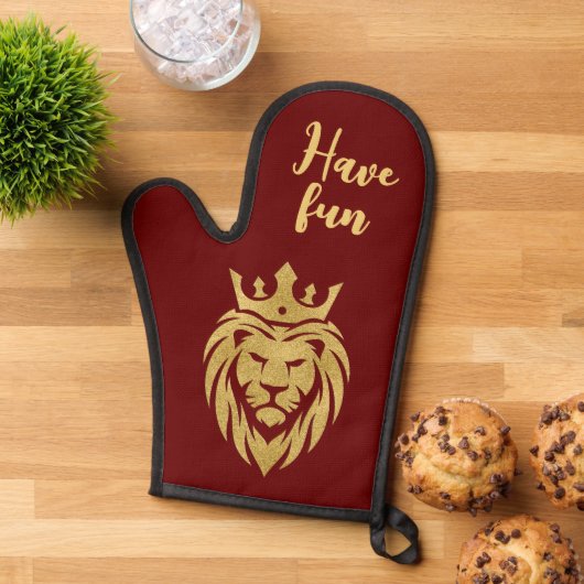 Lion Avec Couronne - Style Or 3 (De haut en bas)