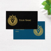 Lion Avec Couronne - Style Or 4 (Bureau)