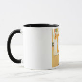Lion Baby Faire-part Mug (Gauche)