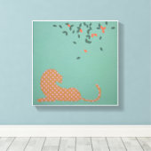 Lion Baby Room Print (Insitu (Houten vloer))
