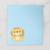 Lion Baby shower (Buitenkant ongevouwen)