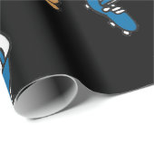 Lion Baseball Player Wrapping Paper Cadeaupapier (Rol Hoek)