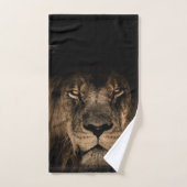 Lion Bathroom Towel Set Bad Handdoek (Handdoek)