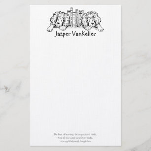 Lion Book eindigt op Personal Stationery Briefpapier