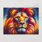 Lion Briefkaart (Voorkant)