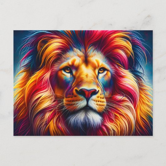 Lion Briefkaart (Voorkant)