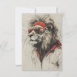 Lion Briefkaart