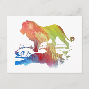 Lion Briefkaart