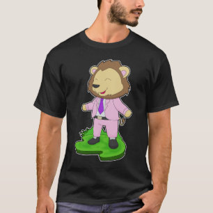 Lion bruidegom Stropdas bruiloft T-shirt