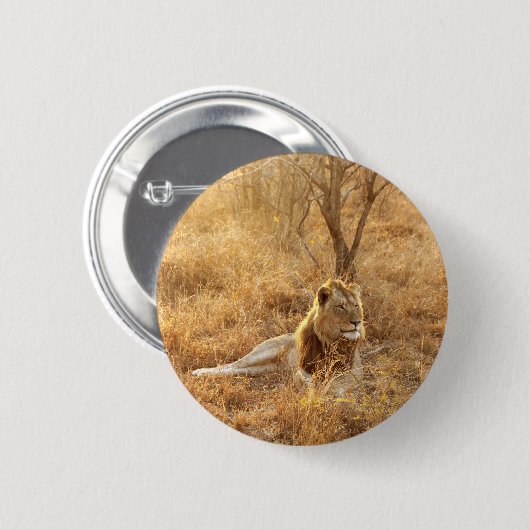 Lion Button (Voorkant /achterkant)