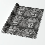 Lion Cadeaupapier (Uitgerold)