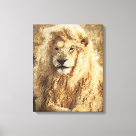 Lion Canvas Afdruk