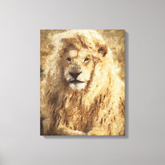 Lion Canvas Afdruk (Voorkant)