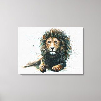 Lion Canvas Afdruk
