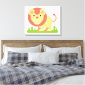 Lion Canvas Afdruk (Insitu (Slaapkamer))