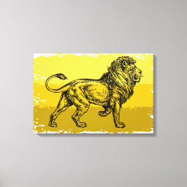 Lion Canvas Afdruk