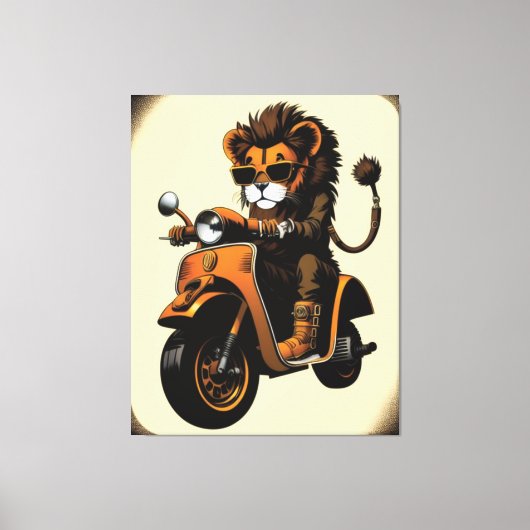 Lion Canvas Print (Voorkant)